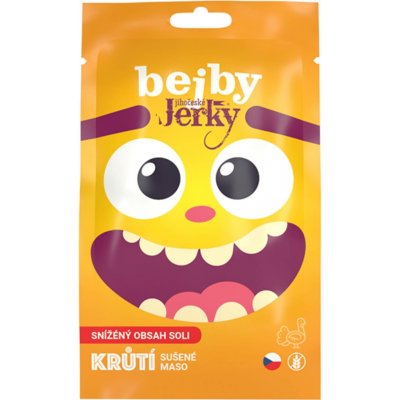 Jihočeské Jerky Bejby Jerky krůtí 20 g – Sleviste.cz