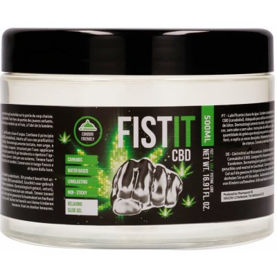 Fist It CBD Waterbased Lubricant lubrikant na vodní bázi s CBD 500 ml – Zbozi.Blesk.cz