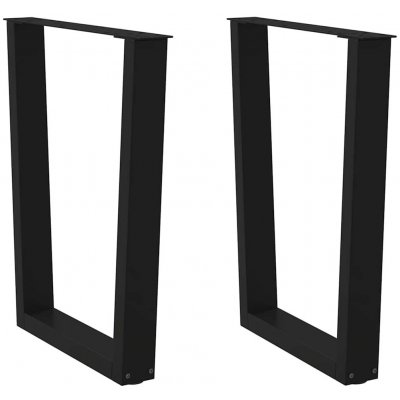 Omaxi 958090 Nohy k jídelnímu stolu ve tvaru V 2 ks černé 70 x 72-73,3 cm ocel – Zboží Dáma Omaxi 958090 Nohy k jídelnímu stolu ve tvaru V 2 ks černé 70 x 72-73,3 cm ocel – Zboží Dáma