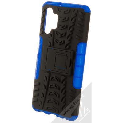 Pouzdro 1Mcz Tread Stand odolné ochranné se stojánkem Samsung Galaxy A32 5G, Galaxy M32 5G modrá černé