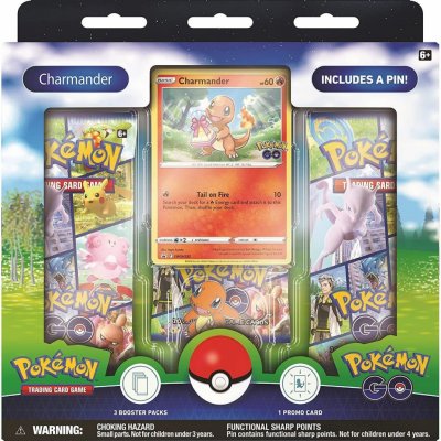 Pokémon TCG Pokémon GO Pin Collection Charmander – Zboží Mobilmania