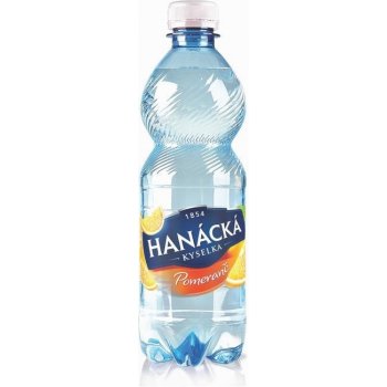 Jaso Střelice Nápoj Hanácká kyselka perlivá pomeranč 12 x 500 ml