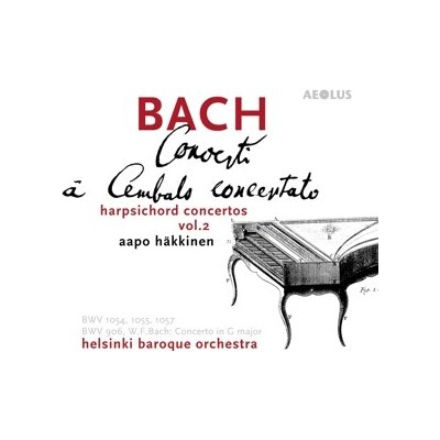 SA Johann Sebastian Bach - Concerti À Cembalo Concertato Vol. 2 CD – Hledejceny.cz