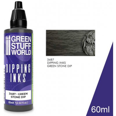 Green Stuff World Dipping Ink Green Stone Dip 60ml – Zbozi.Blesk.cz