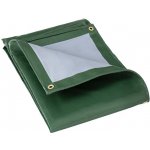Kataro Zakrývací plachty zelené/šedé PVC 500g/1m² 3x3m, zelená / šedá PVC500 303