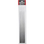 Mistrall Náhradní duté laminátové špičky bez oček 8mm 10ks – Zboží Dáma