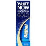 Signal White Now Triple Power s bělicím účinkem Gold 50 ml – Hledejceny.cz