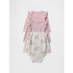 GAP Baby body 3ks Růžová – Hledejceny.cz