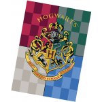 Warner Bros Dětská fleecová deka Harry Potter Bradavice – Zboží Dáma