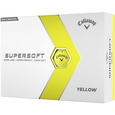 Callaway SuperSoft žluté 3 ks – Zbozi.Blesk.cz