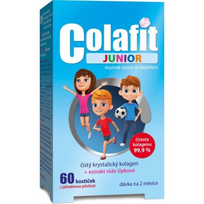 APOTEX Colafit Junior Krystalický kolagen, 60 kostiček