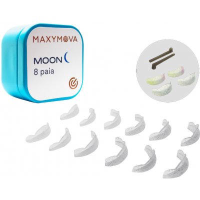 Maxymova Moon CURL + LIFT průhledné natáčky na lash lifting 8 párů + 1 pár kompenzátorů – Zbozi.Blesk.cz