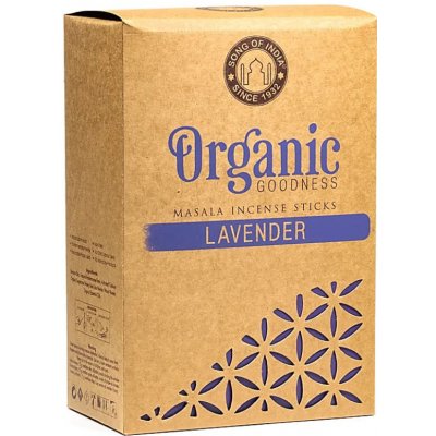 Song of India Vonné tyčinky Organic Masala Lavender 15 g – Hledejceny.cz