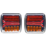 Sdružená LED lampa zadní s dynamickými blinkry 12/24V – Hledejceny.cz