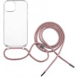 FIXED Pure Neck se šňůrkou na krk Apple iPhone 15 Plus růžové FIXPUN-1201-PI – Zboží Mobilmania