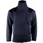 Mil-Tec svetr vlněný dlouhý zip s kapsou modrý – Sleviste.cz