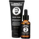 Percy Nobleman Beard šampon na vousy 75 ml + výživný olej na vousy 30 ml dárková sada