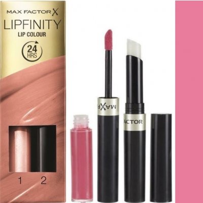 Max Factor Lipfinity rtěnka a lesk 22 Forever Lolita + 2,3 ml 1,9 g – Hledejceny.cz