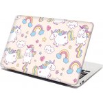 Sablio Samolepka na notebook Jednorožci - 29x20 cm – Zboží Živě