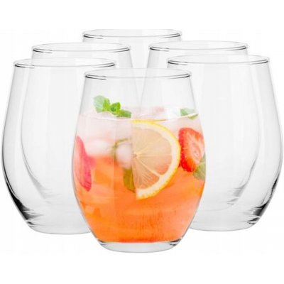 Trend Glass Sklenice na nápoje 4 x 625 ml – Zboží Dáma