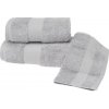 Ručník Soft Cotton Luxusní malý ručník DELUXE z Modalu Světle šedá 32 x 50 cm