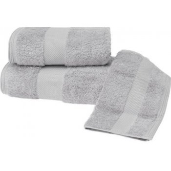 Soft Cotton Luxusní ručník DELUXE Světle šedá 50 x 100 cm