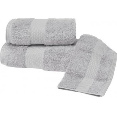 Soft Cotton Luxusní malý ručník DELUXE z Modalu Světle šedá 32 x 50 cm