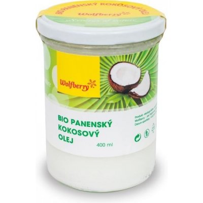 Wolfberry panenský kokosový olej Bio 400 ml – Zboží Mobilmania