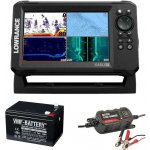 Lowrance Echolot Eagle 7 se sondou TripleShot HD + baterie + nabíječka – Sleviste.cz