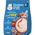 Gerber Cereal for Baby Mléčná kaše na dobrou noc jahodová 230 g – Zboží Dáma