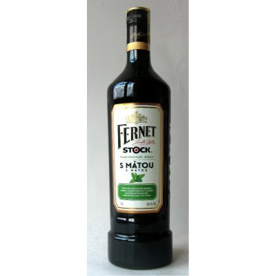 FERNET STOCK MÁTA 30% 1 l (holá láhev) – Zboží Dáma