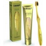 CURASEPT Luxury Gold peroxide bělící 75 ml + zubní kartáček – Hledejceny.cz