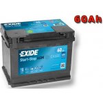 Exide Start-Stop AGM 12V 60Ah 680A EK600 | Zboží Auto