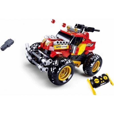 Sluban B0991 RC Červený Off Road na dálkové ovládání – Zboží Dáma