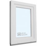 KNIPPING Plastové okno - 70 AD, 600x900 mm, OS, bílá Otevírání: pravé, Sklo: čiré – Hledejceny.cz