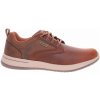 Pánská polobotka Skechers šněrovací polobotky Delson Antigo dark brown