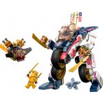 LEGO® NINJAGO® 71792 Sořin mech se mění v závodní kolo – Zboží Mobilmania