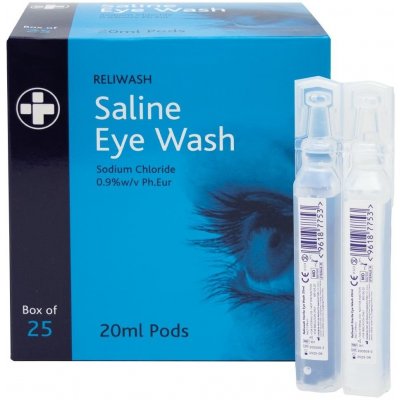 No Brand 20ml ampulky pro výplach očí v balení po 25ks – Zboží Mobilmania