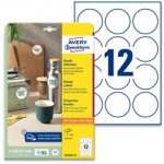 Avery Zweckform 6226REV-10 Kulaté etikety 60mm 120 ks bílá – Zboží Dáma