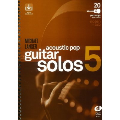 Acoustic Pop Guitar Solos 5 / kytara a tabulatura – Hledejceny.cz