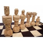 Desková hra, dřevěné šachy vyřezávané GLADIATOR 117 mad – Zboží Živě