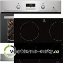 Set Electrolux EOB3454AOX + EHH4654HFK