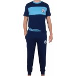 Manchester City lux pánské pyžamo krátký rukáv modrá – Zboží Mobilmania