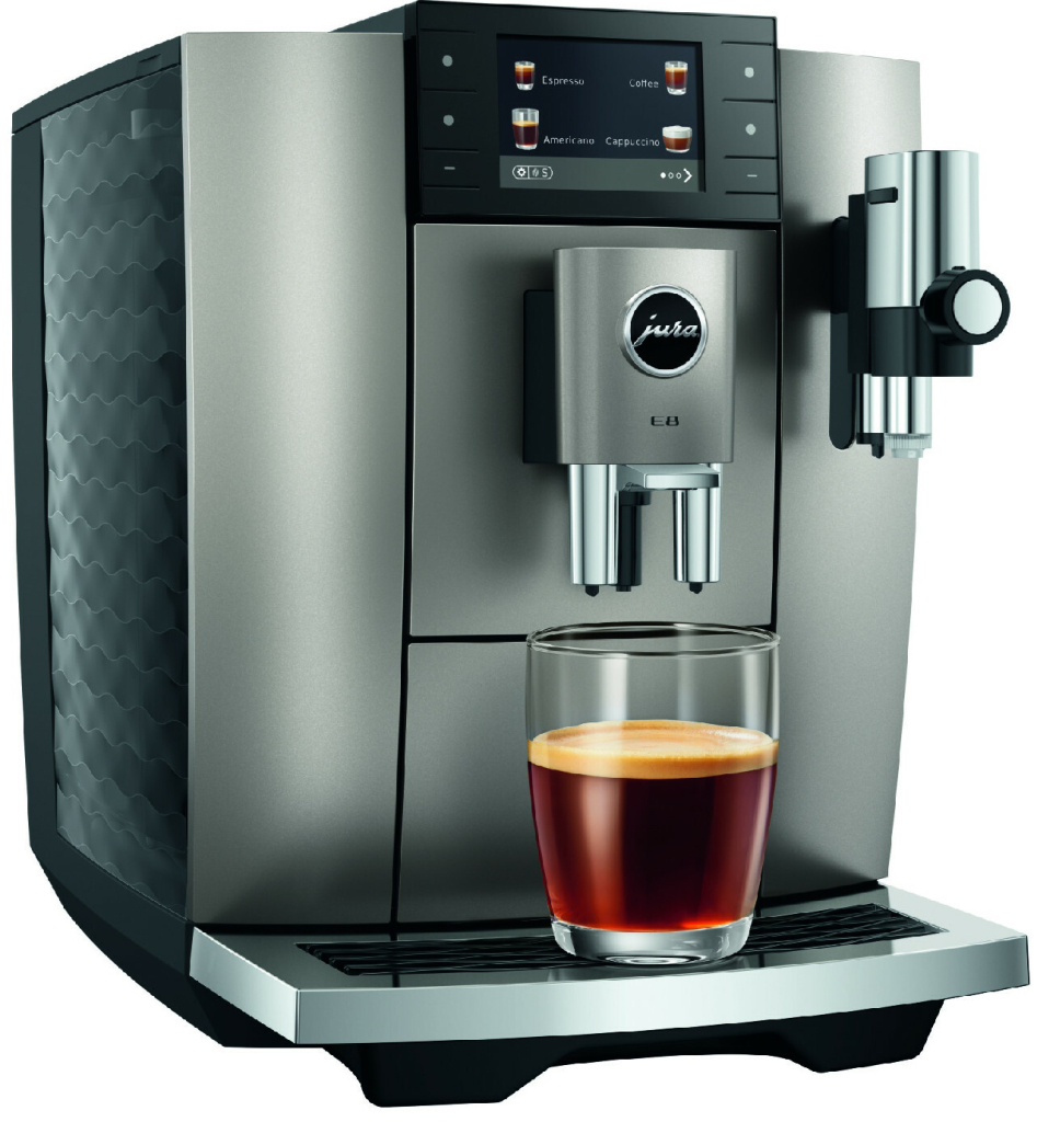 Jura E8 Midnight Silver