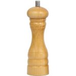 Dřevotéka Mlýnek na koření dřevěný světle hnědý 18 cm – Zbozi.Blesk.cz