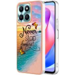 PROTEMIO 65700 IMD MARBLE Ochranný kryt Honor X6a DREAM BUTTERFLY – Zboží Mobilmania