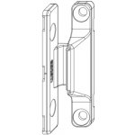 Maco Přítlačný pant k našroubování 54783 102224108 – Zboží Mobilmania