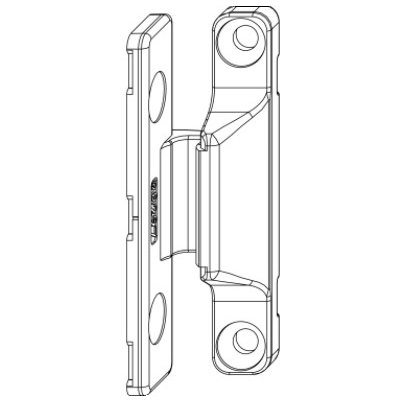 Maco Přítlačný pant k našroubování 54783 102224108 – Zboží Mobilmania