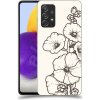 Pouzdro a kryt na mobilní telefon Samsung Pouzdro ACOVER Samsung Galaxy A72 A725F s motivem Flower