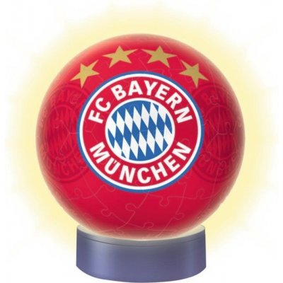 Ravensburger 3D puzzleball svítící FC Bayern Mnichov 72 ks